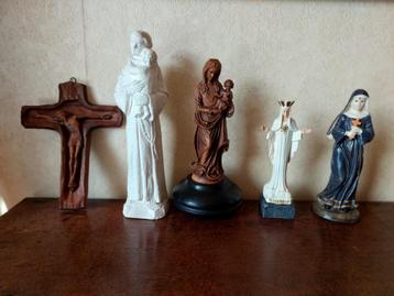 5 heilige beeldjes beschikbaar voor biedingen