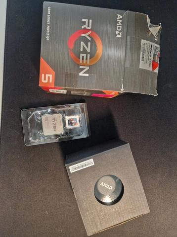 Ryzen 5 5500 met Koeler & Doos - Zo Goed Als Nieuw beschikbaar voor biedingen