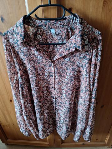 Soyaconcept blouse nieuwstaat rosetinten/koraal/bruin XL beschikbaar voor biedingen