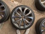 Audi 20 inch velgen + Dunlop zomerbanden, Gebruikt, 255 mm, Banden en Velgen, Ophalen of Verzenden