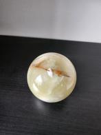 Groene onyx calciet bol, Ophalen of Verzenden, Mineraal