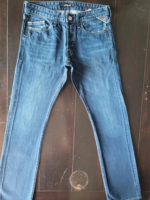 CLASSIC REPLAY WAITOM STRAIGHT FIT JEANS SIZE 32/34!!, Kleding | Heren, Spijkerbroeken en Jeans, Zo goed als nieuw, W32 (confectie 46) of kleiner