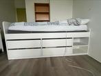 Single bed SLAKT IKEA, Huis en Inrichting, Slaapkamer | Bedden, Ophalen, 90 cm, Eenpersoons, Wit