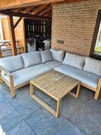 Loungeset in uitstekende staat. Inclusief kussens en tafel., Ophalen, 5 zitplaatsen, Bank, Zo goed als nieuw