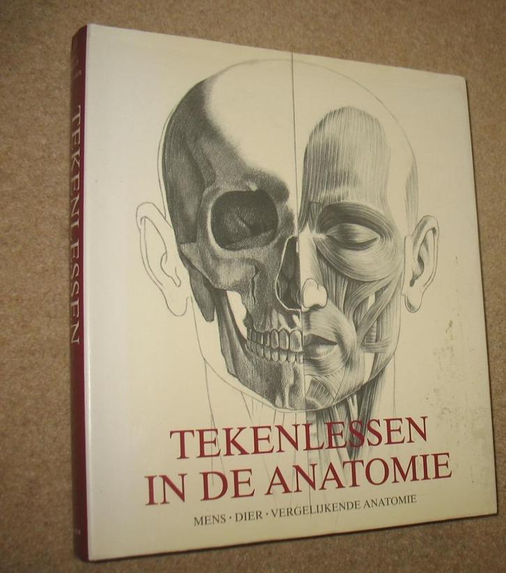 Tekenlessen in de anatomie; mens, dier, Boeken, Hobby en Vrije tijd, Gelezen, Tekenen en Schilderen, Verzenden