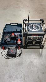 Bosch gsr 12v accuboormachine bouw radio, Doe-het-zelf en Verbouw, Gereedschap | Boormachines, Ophalen, Gebruikt, Minder dan 400 watt