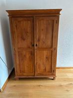 teakhouten computerkast met verlichting, Huis en Inrichting, Kasten | Computermeubels, Ophalen, 70 tot 120 cm, Zo goed als nieuw