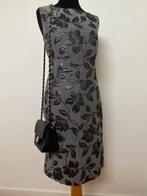 CAROLINE BISS feestelijke jurk zwart/grijs maat 42, Kleding | Dames, Jurken, Zwart, Maat 42/44 (L), Ophalen of Verzenden, Zo goed als nieuw