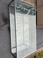 Riviera Maison glazen salontafel 1.70 l/ 70 b/ 40 h, Huis en Inrichting, Tafels | Eettafels, Gebruikt, Glas, 150 tot 200 cm, Rechthoekig