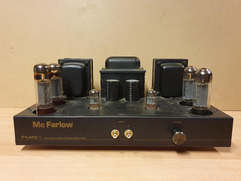 Mc Farlow F1-MK II Vacuum Tube Stereo Amplifier, Audio, Tv en Foto, Buizenversterkers, Versterker, Ophalen of Verzenden