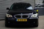 BMW 5-serie Touring 525I HIGH EXE | Pano | Trekhaak | Memory, Automaat, Achterwielaandrijving, Gebruikt, 2000 kg