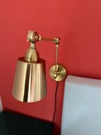 Gouden Wandlamp - Bedlampje Slaapkamer, Huis en Inrichting, Lampen | Wandlampen, Ophalen of Verzenden, Zo goed als nieuw, Metaal