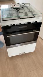 IKEA keukenkastje met Atag combi oven en kookplaat, Witgoed en Apparatuur, 60 cm of meer, 4 kookzones, Vrijstaand, Gebruikt