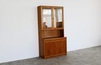 vintage vitrinekast | wandkast | jaren 60 | Zweden, Eikenhout, Gebruikt, Timbeije@hotmail.com, Lemmer