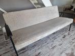 WOOOD Exclusive Sofa Elizabeth structure velvet naturel, 150 tot 200 cm, Minder dan 75 cm, Rechte bank, Stof