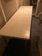 IKEA bureaublad 200x60 met poten, Huis en Inrichting, Bureaus, Ophalen, Gebruikt, Bureau