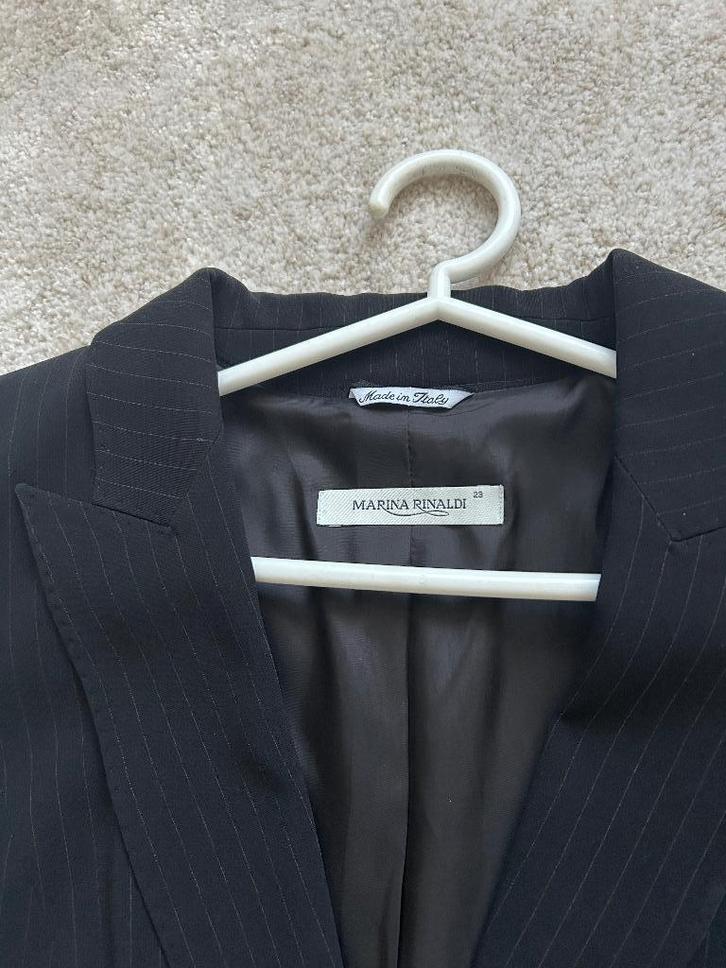 Dameskostuum maat 46 Marina Rinaldi maat 23, Kleding | Dames, Jasjes, Kostuums en Pakken, Zo goed als nieuw, Maat 46/48 (XL) of groter