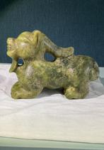 antiek Jade beeld, Ophalen of Verzenden, Mineraal