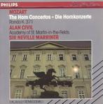 MOZART Horn concertos CD CIVIL MARRINER PHILIPS AG, Cd's en Dvd's, Cd's | Klassiek, Orkest of Ballet, Gebruikt, Ophalen of Verzenden