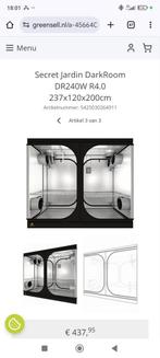 Kweektent 237x120x200, Ophalen, Zo goed als nieuw, Kweektent