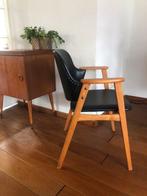 Vintage Pastoe Cees Braakman stoel in prima staat, Zwart, Ophalen of Verzenden, Zo goed als nieuw, Eén