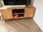 Mango Houten TV Meubel - 135cm Breed, Ophalen, 100 tot 150 cm, Zo goed als nieuw, Overige houtsoorten
