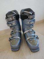 Head skischoenen l.blauw-zilvergrijs mt 39  2 pr. skisokken, Sport en Fitness, Skiën en Langlaufen, 160 tot 180 cm, Gebruikt, Schoenen