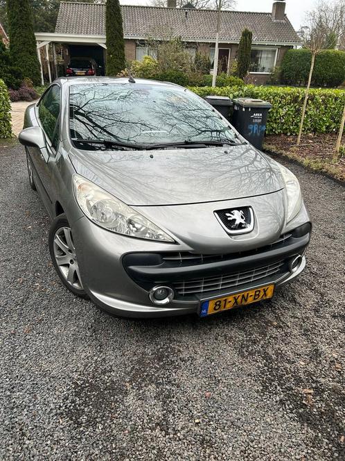 Peugeot 207 1.6 16V CC 88KW 2007 Grijs, Auto's, Peugeot, Particulier, Benzine, C, Cabriolet, Handgeschakeld, Origineel Nederlands