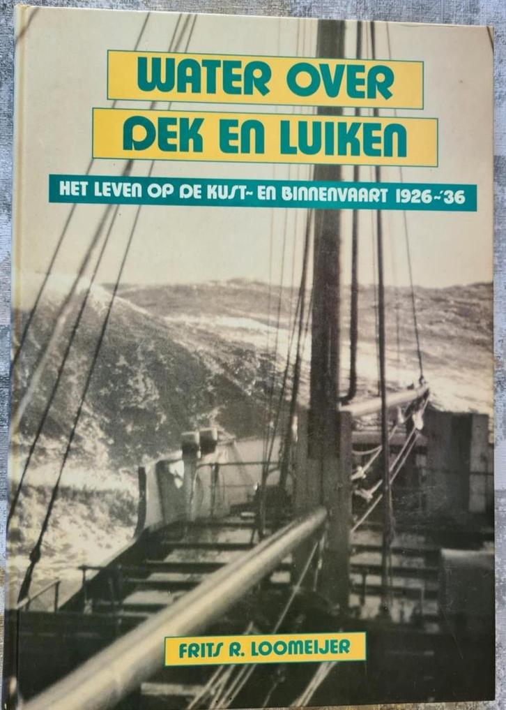 Water over dek en luiken- kust- en binnenvaart 1926 ~ 1936, Verzamelen, Scheepvaart, Zo goed als nieuw, Boek of Tijdschrift, Motorboot of Zeilboot