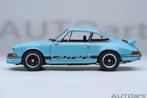 1:18 Porsche 911 Carrera RS blauw-zwart 1973 Autoart 78032, Auto, Autoart, Nieuw, Ophalen of Verzenden