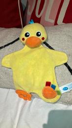 Playgro eend eendje knuffeldoekje, Ophalen of Verzenden, Nieuw, Eend