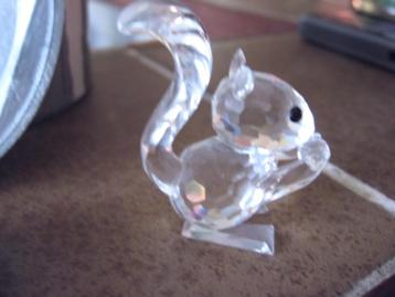 Swarovski Eekhoorn met kleine oortjes(USA) incl, doos & cer beschikbaar voor biedingen