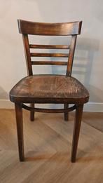 Houten bistrostoel, Ophalen, Gebruikt, Bruin, Klassiek