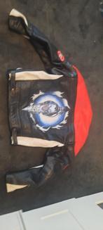 Vintage Lucky Strike Motorjas - Mortal Kombat Art, Motoren, Ophalen of Verzenden, Tweedehands, M, Heren
