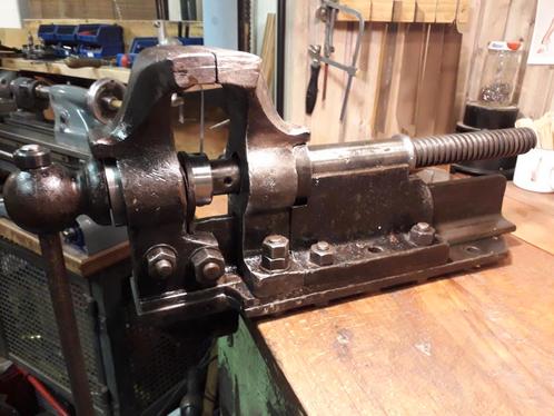 💪Peter Wright style bankschroef 1800s NS werkplaats, Antiek en Kunst, Antiek | Gereedschap en Instrumenten, Ophalen