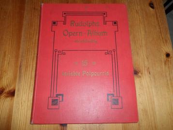 Rudolps Opern Album - 4 Handen beschikbaar voor biedingen