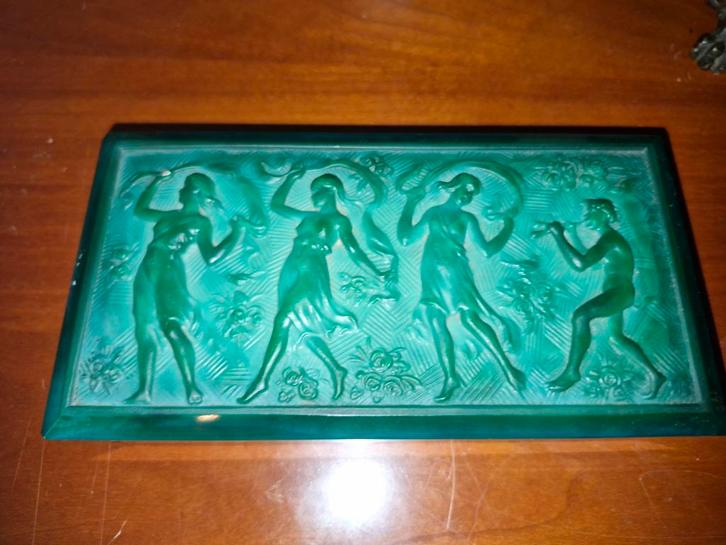 Curt Schlevogt Machaliet Doos met Dansende Figuren, Antiek en Kunst, Antiek | Woonaccessoires, Ophalen of Verzenden