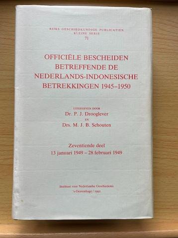 Ned.-Indo. conflict 1945-1950, 17, 13 jan. – 28 febr. 1949 beschikbaar voor biedingen