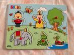 Houten inlegpuzzels Bumba, Ophalen of Verzenden, Zo goed als nieuw, Van hout, Minder dan 10 stukjes