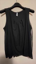 Nieuwe zwarte dubbele top Miss Etam zwart maat 52, Zwart, Maat 46/48 (XL) of groter, Ophalen of Verzenden, Zo goed als nieuw