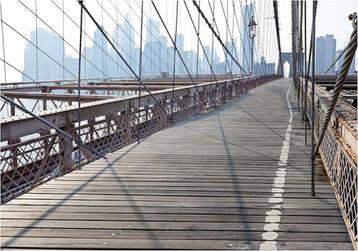 Prachtige grote print van de Brooklyn Bridge New York beschikbaar voor biedingen