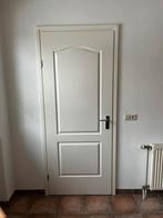 Hoogglans witte deuren, Doe-het-zelf en Verbouw, Deuren en Horren, 80 tot 100 cm, Ophalen of Verzenden, Zo goed als nieuw, Hout