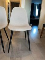 2 Teddy Stoelen - Stijlvol en Comfortabel, Ophalen, Twee, Wit, Zo goed als nieuw