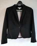 Korte zwarte blazer van H&M maat 36, Kleding | Dames, Jasjes, Kostuums en Pakken, Jasje, H&M, Ophalen of Verzenden, Zo goed als nieuw