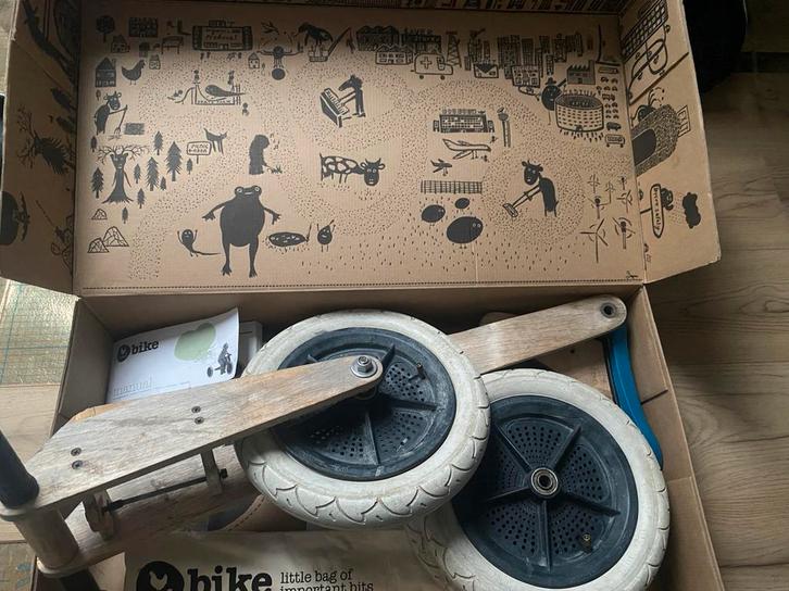 Wishbonebike Loopfiets - Gebruikt, Compleet, Kinderen en Baby's, Speelgoed | Buiten | Voertuigen en Loopfietsen, Gebruikt, Loopfiets