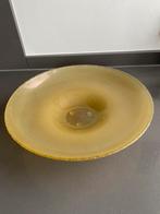 A.D. Copier Leerdam Tin Craquelé schaal jaren 30 goede staat, Antiek en Kunst, Ophalen of Verzenden