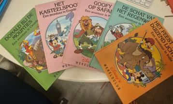Disney Wereldclub Boeken 5 stuks beschikbaar voor biedingen
