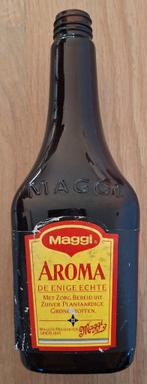 Grote Maggi fles met etiket - Adv S 336, Ophalen of Verzenden