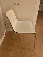 Arper Catifa eetkamerstoelen (4 stuks) met kussens, Ophalen, Gebruikt, Wit, Design