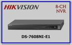 hikvision ds-7604ni-e1/4p camera beveiliging (compleet) +, Audio, Tv en Foto, Videobewaking, Binnencamera, Gebruikt, Ophalen of Verzenden